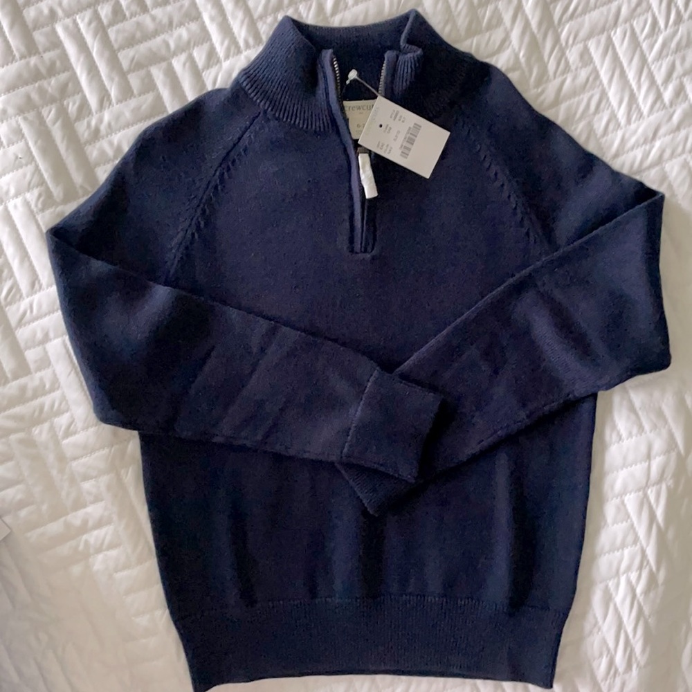 Crewcuts NWT Size 6-7 Boys Quarter Zip